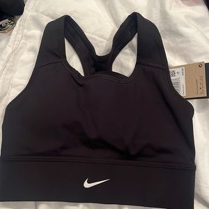 Black Nike sports bra small